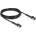 Delock RJ45 тънък мрежов кабел Cat. 6A U/FTP огъващ се черен с дължина 5 м