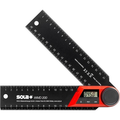Sola Дигитален ъгломер Sola WMD 200, 56052301 - 200 mm, 0-270 °, 0.3° (56052301)