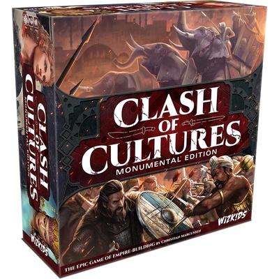 WizKids Настолна игра Clash of Cultures: Monumental Edition - стратегическа