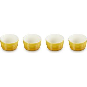 Le Creuset Формички за печене и сервиране Le Creuset 8 см ярко жълто 4 бр (79109106720000)