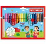 STABILO Флумастери Cappi 18 цвята