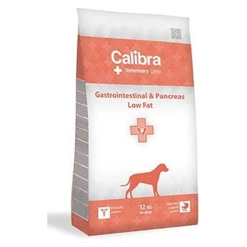 Calibra VD Dog Gastrointestinal&Pancreas Low Fat 12 kg