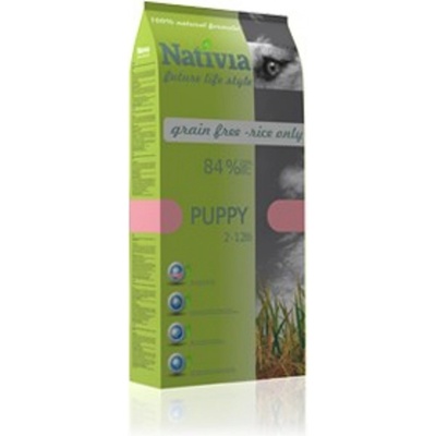 Nativia Puppy Chicken & Rice 2 x 15 kg