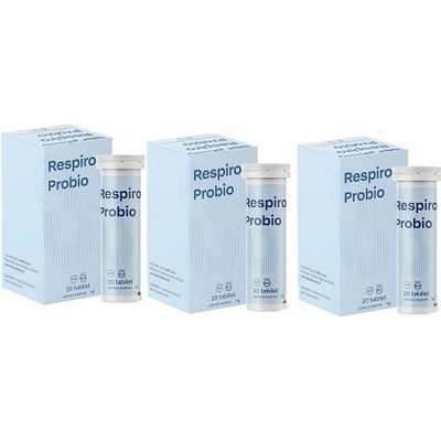 Medveď natural 2+1 Respiro PROBIO 60 tabliet