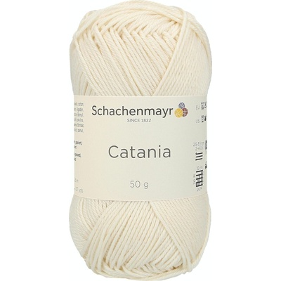 Schachenmayr Catania 00130 Cream Плетива прежда (9801210-00130-SCHACHENMAYR)