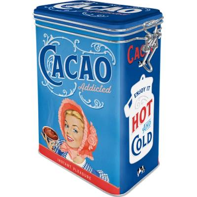 Nostalgic Art Метална кутия с клипс Nostalgic Art Какао