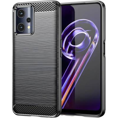 realme Carbon Shield TPU калъф за Realme 9 Pro - Черен KP24306