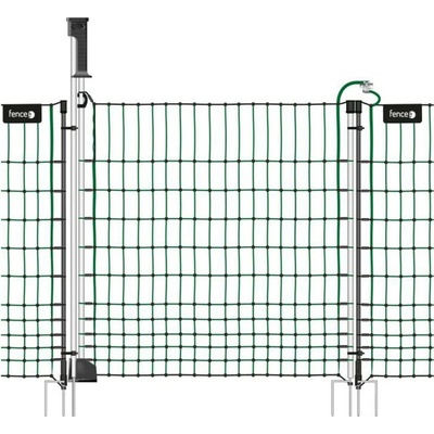 Vchodová branka k elektrické ohradníkové síti, výška 112 cm, šířka 120 cm, dvojitý hrot
