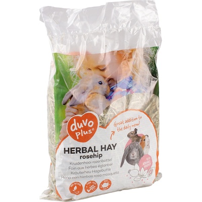 Duvo+ Seno bylinkové so šípkami pre králiky a hlodavce 0,5 kg