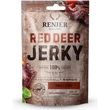 Renjer Jelení jerky limetka & chilli 25 g