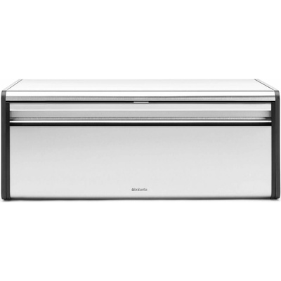Chlebník FALL FRONT 18 l, matně ocelová, nerezová ocel, Brabantia