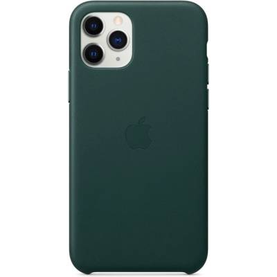Apple Калъф за Apple iPhone 11 Pro Max, естествена кожа, Apple Leather Case MX0C2ZM/A, зелен (MX0C2ZM/A)