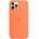Apple iPhone Silicone Case with MagSafe - оригинален силиконов кейс за iPhone 12, iPhone 12 Pro с MagSafe (оранжев)