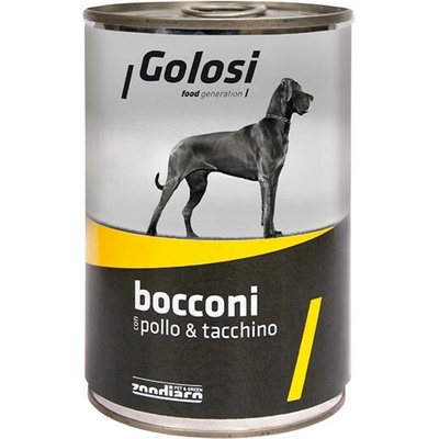Zoodiaco Golosi Bocconi Kuřecí a krůtí s rýží 1,25 kg