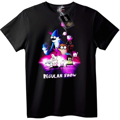 NOONEBRAND Тениска Regular Show - 2XL, White