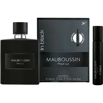 Mauboussin Pour Lui in Black Комплект (EDP 100ml + EDP 20ml) за Мъже