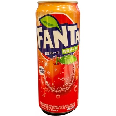 Fanta sycený nápoj s příchutí jablka 0,5 l