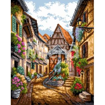 Image 1 of Milena Style Уличка в Германия - диамантен гоблен