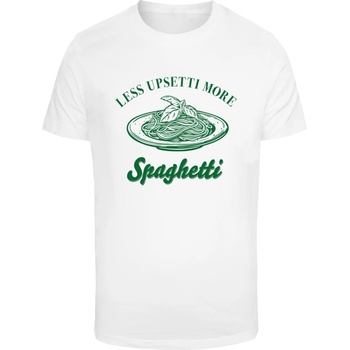 Mister Tee Тениска Upsetti Spaghetti Tee white XXLUB-MT3296PC-00220 - Тъмносив, размер XS