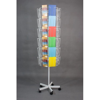 Drátěné-stojany.cz Otočný stojan na 60 A5/DL - buben – Zboží Živě