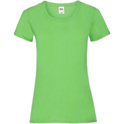 FRUIT OF THE LOOM FU78 Lady Fit Valueweight Tee svetlozelená