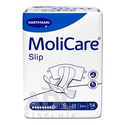 MoliCare Slip Maxi 9 kvapiek S inkontinenčné nohavičky 1 x 14 ks