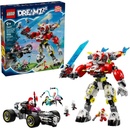 LEGO® DREAMZzz - Cooper's Tiger Mech & Zero's Hot Rod Car (71497)