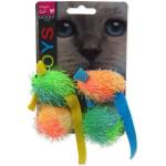 Magic Cat Играчка Magic Cat мишка и топка с котешка мента 5см 4бр (453-30016)
