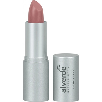 alverde naturkosmetik rtěnka Color & Care 43 Tender Mauve 4,6 g