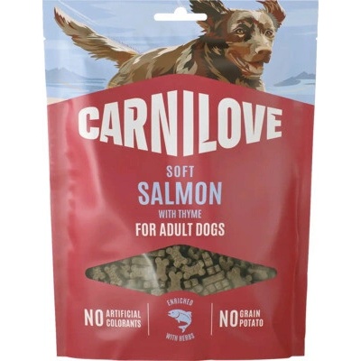 Carnilove Dog Soft Snack Salmon losos+tymián 200 g