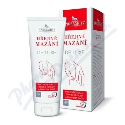 Priessnitz hrejivé mazanie Antiflogistic gél protizápalový hrejivý 200 ml