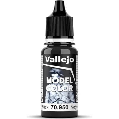 Vallejo Farba Model Color Black 17ml