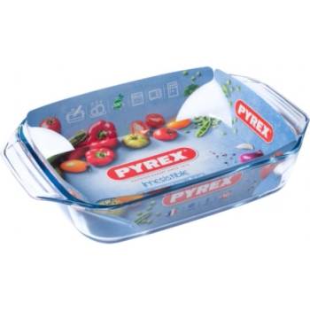 Pyrex Тава правоъгълна с дръжки Pyrex Irresistable, 2.9 л, 35 x 23 x 6 см (012313)