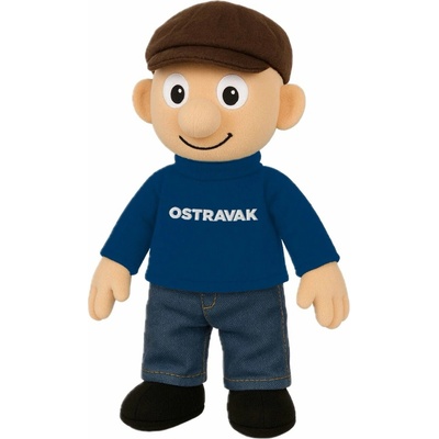 Panáček Ostravak na baterie mluvicí po ostravsku