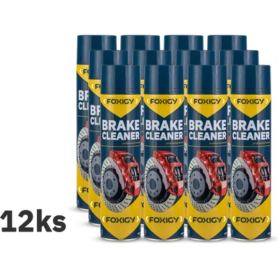 Foxigy Обезмаслител за спирачки 12бр x 600мл Foxigy (8588008933114)