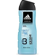 Adidas Ice Dive Men sprchový gél 400 ml