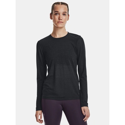 Under Armour Dámske tričko UA Seamless Stride LS Čierna