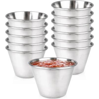 Vilde nerezové misky na dipy 75 ml 12 ks
