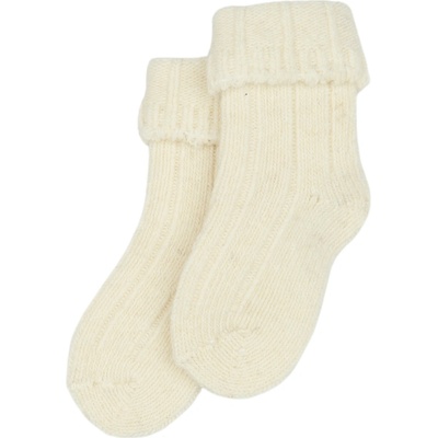Minipop detské merino ponožky MP71 krémové Off White