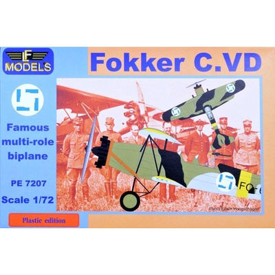 models Fokker C.VD Finland 1940-1944 2x camo LF PE7207 1:72