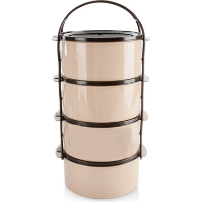 Plastový obedár 4x1,15 l,