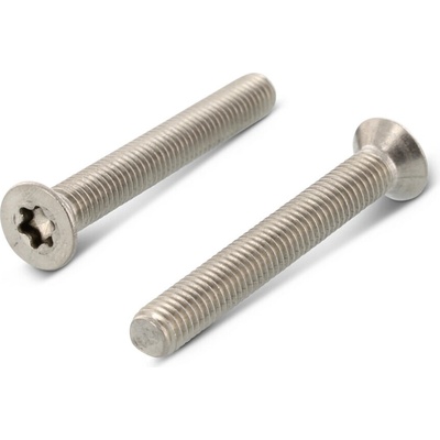 INOX ISO 14581 šrouby se zápustnou hlavou na TORX, nerez A2 Varianta: ISO 14581 šrouby se zápustnou hlavou na TORX, nerez A2 M4X70/70 TX20 celozávit – Hledejceny.cz