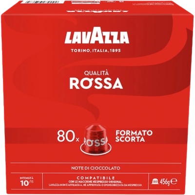 LAVAZZA Кафе капсули Lavazza Qualità Rossa съвместими с Nespresso ®, 80 бр