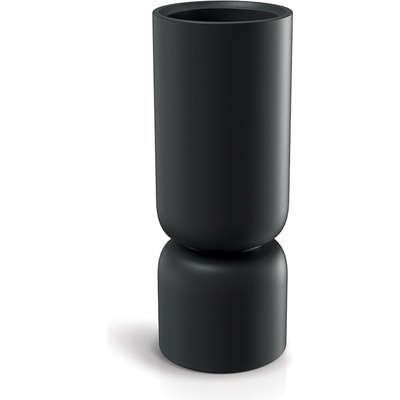 Prosperplast Kvetináč MOLTA GRAIL SLIM 30 cm čierna