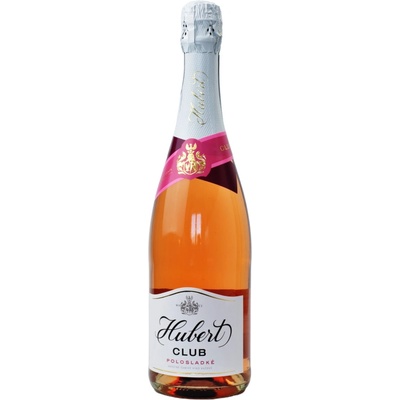 Hubert Club Ružové Polosladké 11,5% 0,75 l