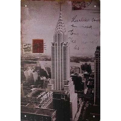 Ceduľa USA Bulding známka