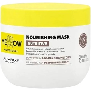ALFAPARF Milano Yellow Nutritive Подхранваща маска с арган и кокос, 300 ml - baby