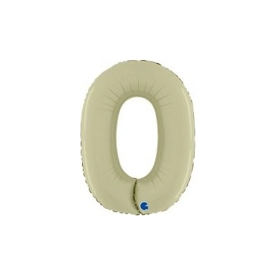GRABO fóliový balónek ČÍSLICE OLIVOVÁ 0 66cm,26 nafukovací