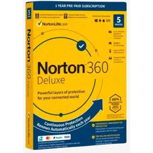 Symantec 360 deluxe + 50 gb cloud storage - 5 УСТРОЙСТВА -1 ГОДИНА euro (21398591)