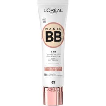 L'Oréal Magic BB 5in1 Transforming Skin Perfector хидратиращ bb крем 30 ml нюанс Very Light